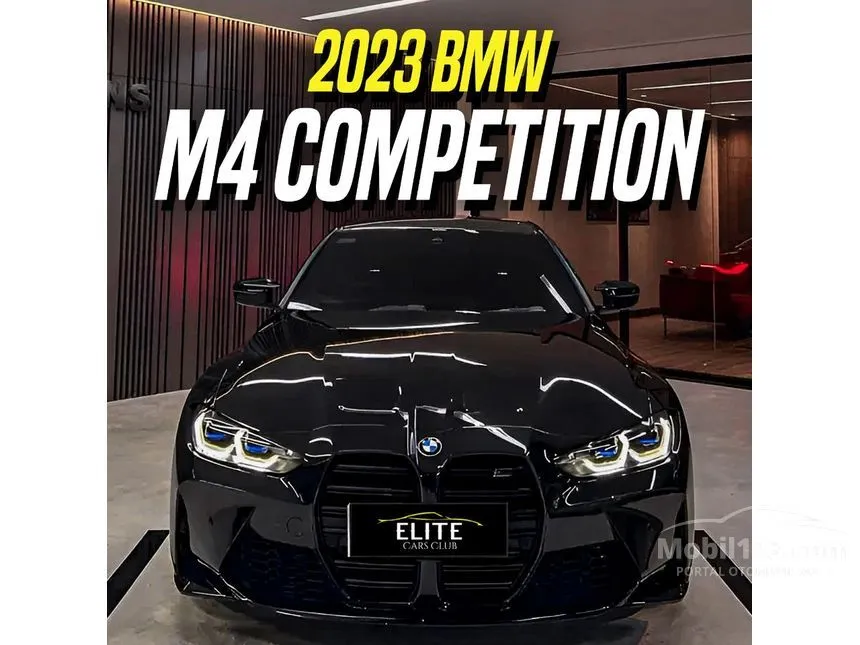 Jual Mobil BMW M4 2023 Competition 3.0 di DKI Jakarta Automatic Coupe Hitam Rp 2.300.000.000