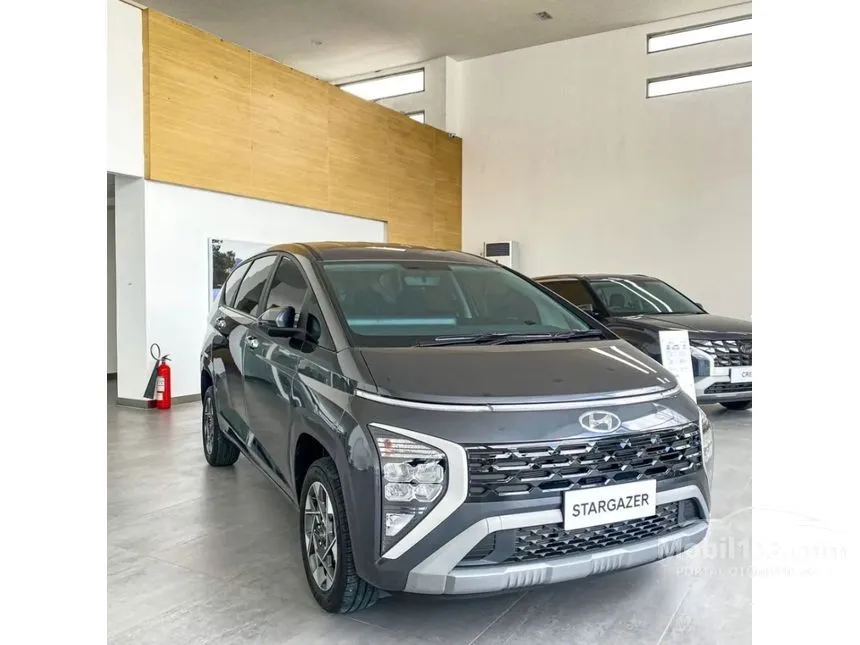 Jual Mobil Hyundai Stargazer 2024 Prime 1.5 di Jawa Barat Automatic Wagon Abu
