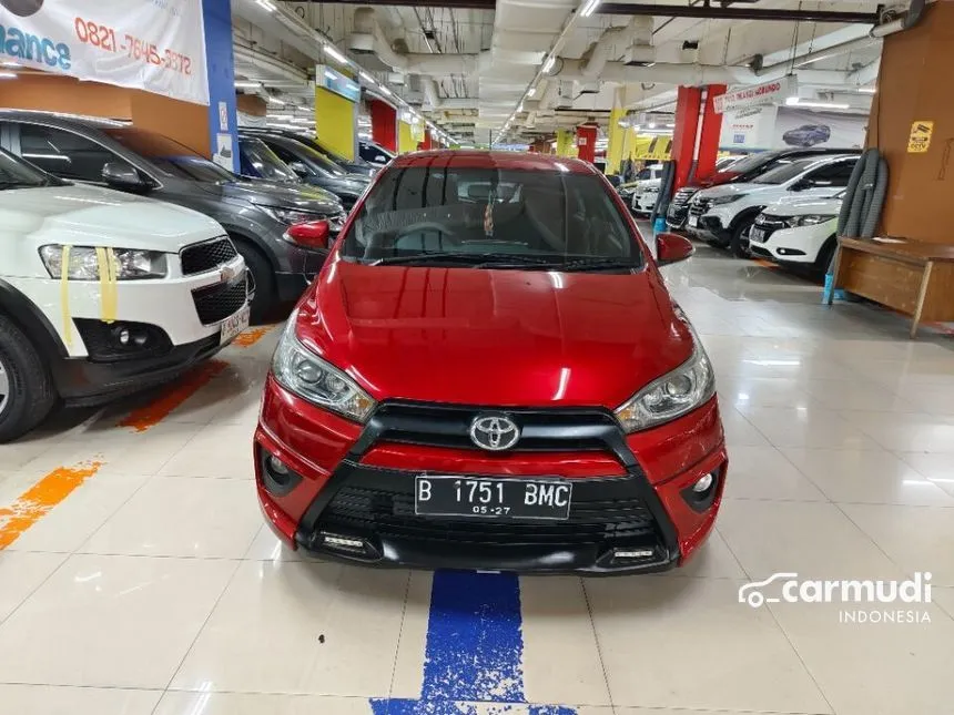 Jual Mobil Toyota Yaris 2014 TRD Sportivo 1.5 di DKI Jakarta Automatic Hatchback Merah Rp 140.000.000