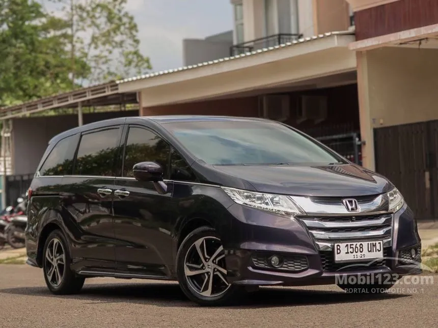 Jual Mobil Honda Odyssey 2014 Prestige 2.4 di Jawa Barat Automatic MPV Ungu Rp 240.000.000