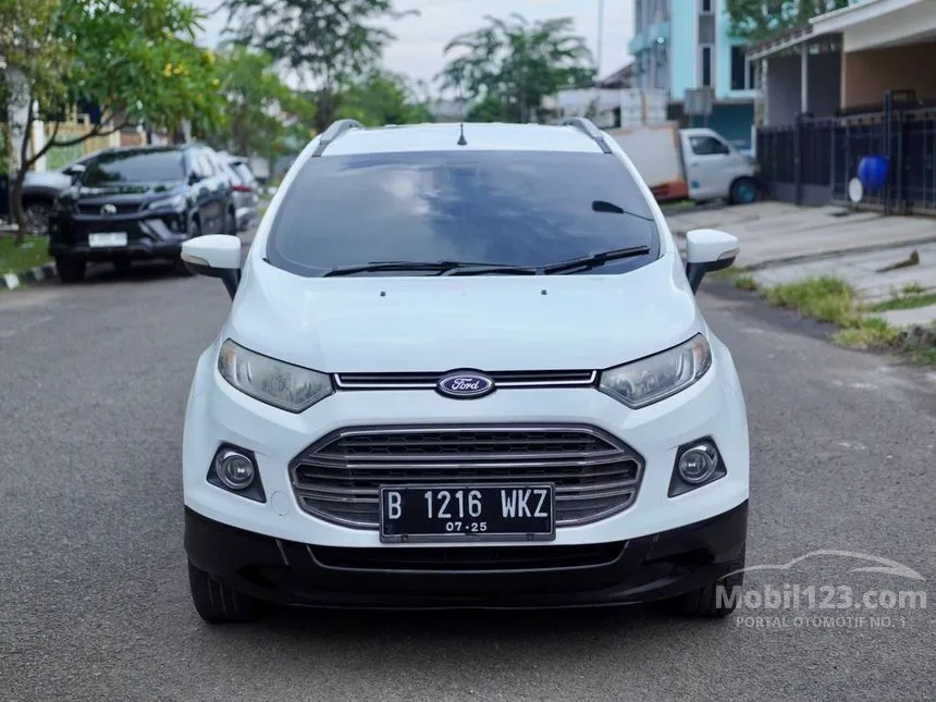 Jual Mobil Ford EcoSport 2015 Titanium 1.5 di Jawa Barat Automatic SUV Putih Rp 118.000.000