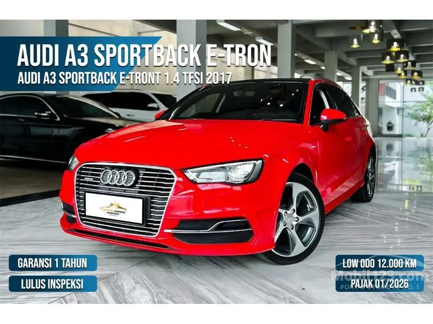 Jual Mobil Audi A3 2017 TFSI 1.2 di Banten Automatic Hatchback Merah Rp 449.000.000