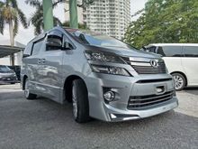 2012 TOYOTA VELLFIRE 2.4 (A) ZG PILOT SEAT ** FREE ONE YEAR WARRANTY ** FREE ROAD TAX **