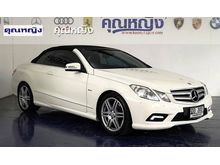 2011 Mercedes-Benz E200 CGI BlueEFFICIENCY 1.8 W207 (ปี 10-16) AMG Convertible AT