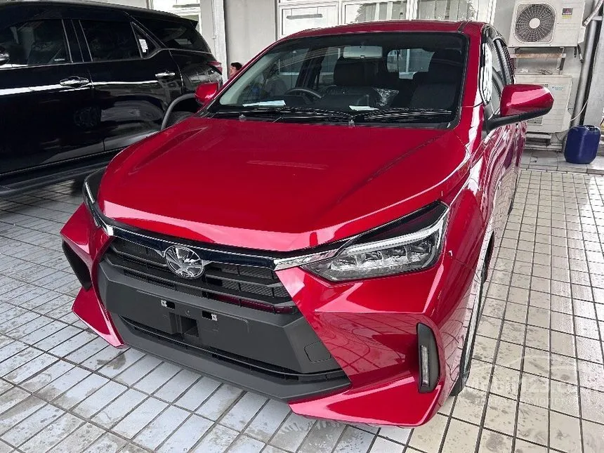 Jual Mobil Toyota Agya 2024 G 1.2 di DKI Jakarta Automatic Hatchback Merah Rp 177.400.000