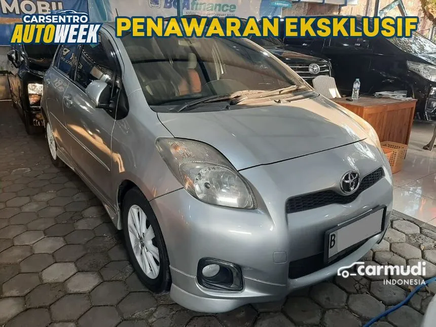 Jual Mobil Toyota Yaris 2012 S 1.5 di Jawa Tengah Automatic Hatchback Silver Rp 125.000.000