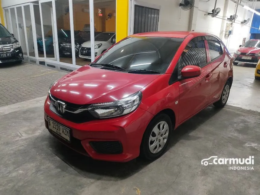 Jual Mobil Honda Brio 2018 Satya S 1.2 di Jawa Barat Manual Hatchback Merah Rp 109.000.000
