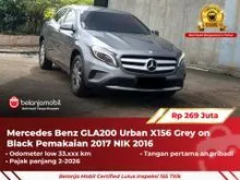 2016 Mercedes-Benz GLA200 1.6 Urban SUV X156 2016/2017 [ KM LOW ]