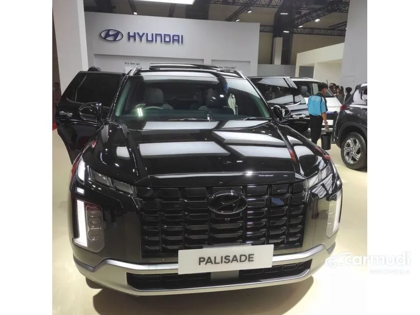 Jual Mobil Hyundai Palisade 2024 Prime 2.2 di Banten Automatic Wagon Hitam Rp 890.000.000