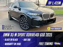 2024 BMW X5 3.0 xDrive40i M Sport SUV Black Hitam MSport xDrive