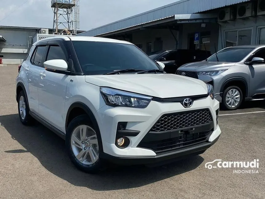 Jual Mobil Toyota Raize 2024 G (1 Tone) 1.2 di Banten Automatic SUV Putih Rp 205.000.000