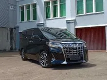 2021 Toyota Alphard 2.5 G MPV FACELIFT, KM 23K, HITAM, Genap,