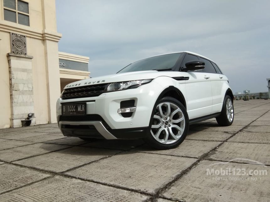 Harga Range Rover Evoque Tahun 2012 Jual Mobil Land Rover Range Rover Evoque 2012 Dynamic Luxury Si4 2.0 di