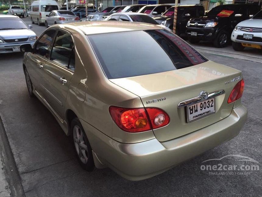 Altis 2004 2004 Toyota Corolla Altis 1.6 ALTIS หน้าหมู (ปี 01-07) E Sedan AT มือ ...