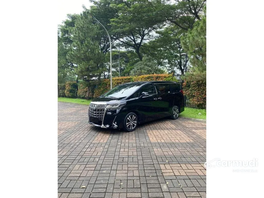 Jual Mobil Toyota Alphard 2018 G 2.5 di Banten Automatic Van Wagon Hitam Rp 820.000.000
