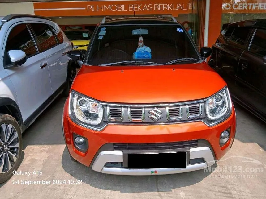 Jual Mobil Suzuki Ignis 2021 GX 1.2 di Banten Manual Hatchback Orange Rp 137.000.000