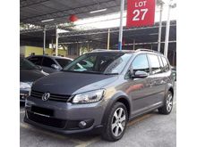 2014 Volkswagen Cross Touran 1.4 (A) PREMIUM MPV/ 1 OWNER/ TIP TOP/ 7 SEAT/ LIKE NEW