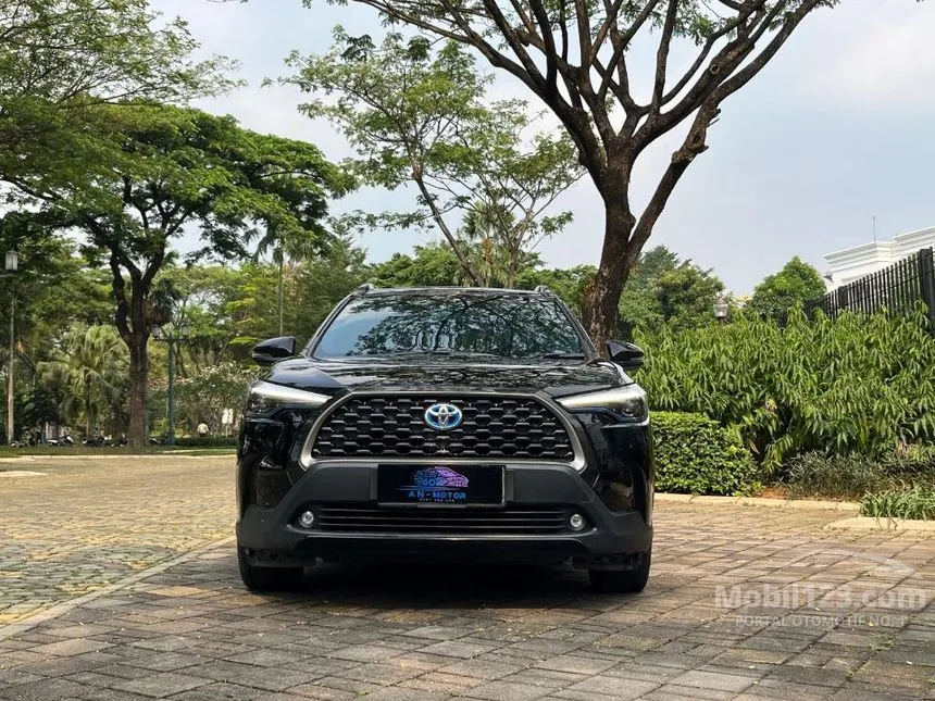Jual Mobil Toyota Corolla Cross 2021 Hybrid 1.8 di DKI Jakarta Automatic SUV Hitam Rp 340.000.000