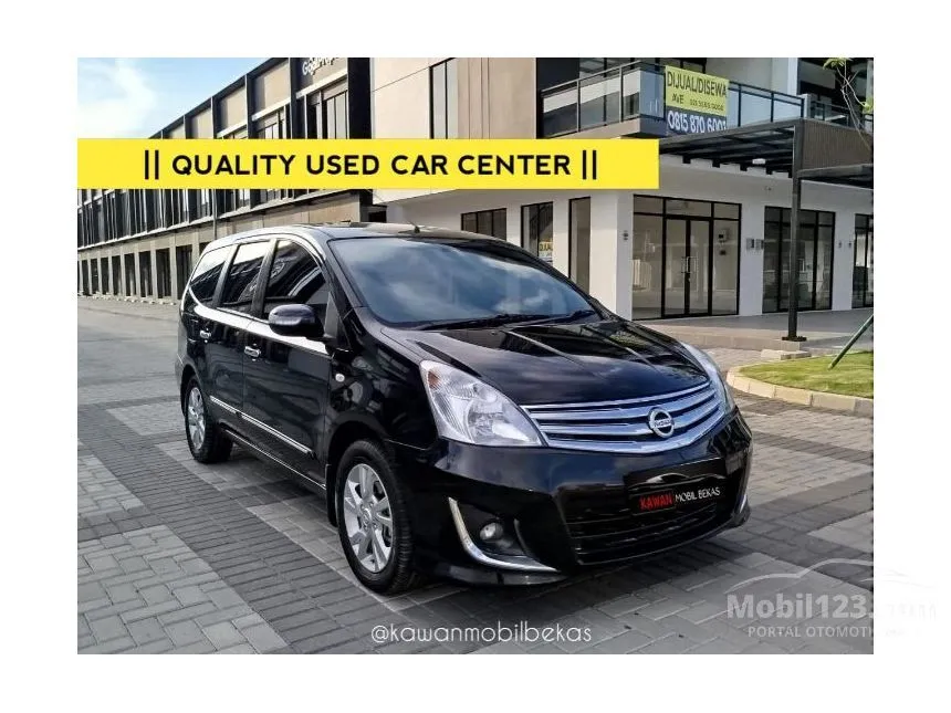 Jual Mobil Nissan Grand Livina 2013 XV 1.5 di DKI Jakarta Automatic MPV Hitam Rp 88.000.000