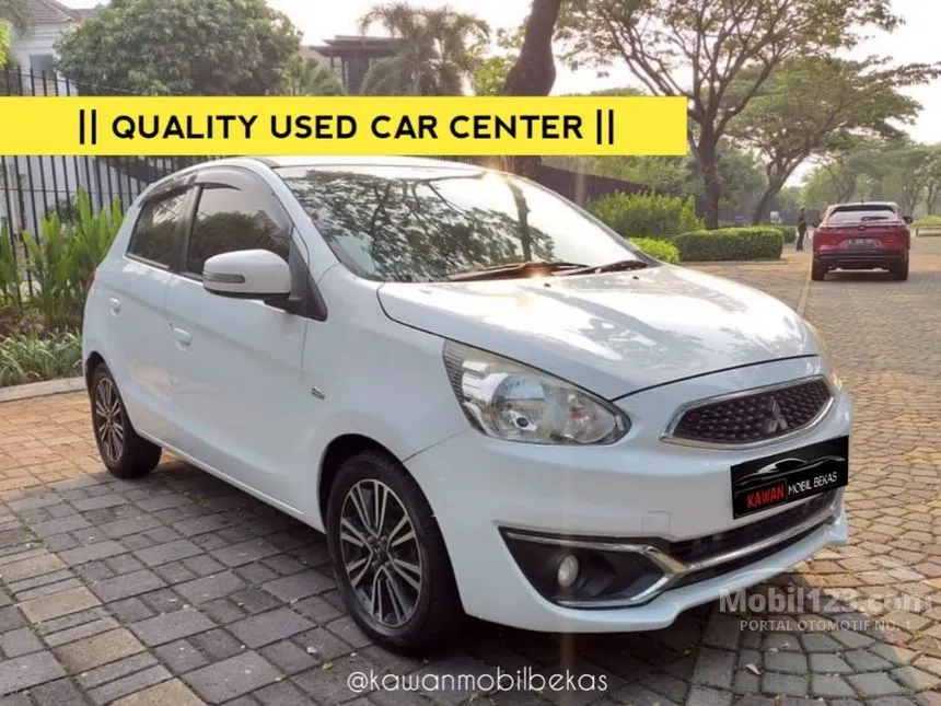 Jual Mobil Mitsubishi Mirage 2016 EXCEED 1.2 di DKI Jakarta Automatic Hatchback Putih Rp 120.000.000