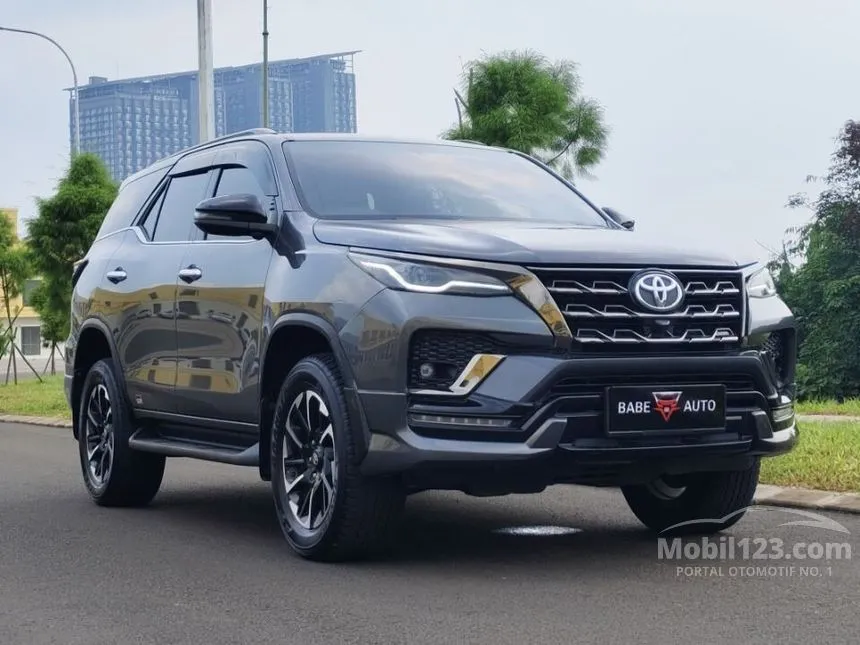 Jual Mobil Toyota Fortuner 2021 GR Sport 2.4 di Banten Automatic SUV Abu