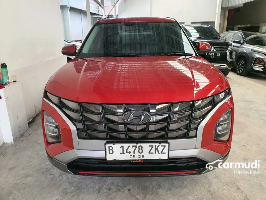 Jual Mobil Hyundai Creta 2022 Prime 1.5 di Jawa Barat Automatic SUV Merah Rp 292.000.000
