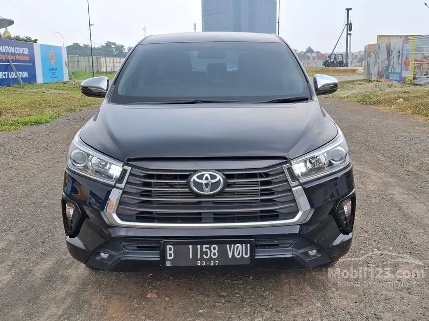 Jual Mobil Toyota Kijang Innova 2022 V 2.4 di Jawa Barat Automatic MPV Hitam Rp 415.000.000