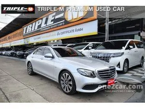 2018 Mercedes-Benz E350 2.0 e Exclusive Sedan