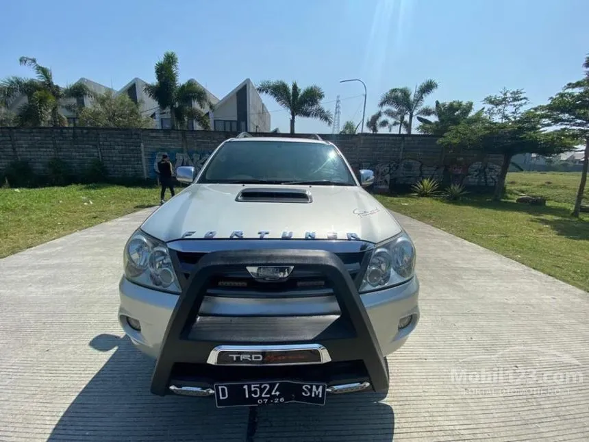 Jual Mobil Toyota Fortuner 2007 G 2.7 di Jawa Barat Automatic SUV Silver Rp 130.000.000
