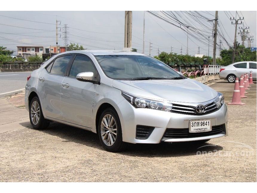 Toyota Corolla Altis 2014 G 1.6 in กรุงเทพและปริมณฑล Automatic Sedan สี ...