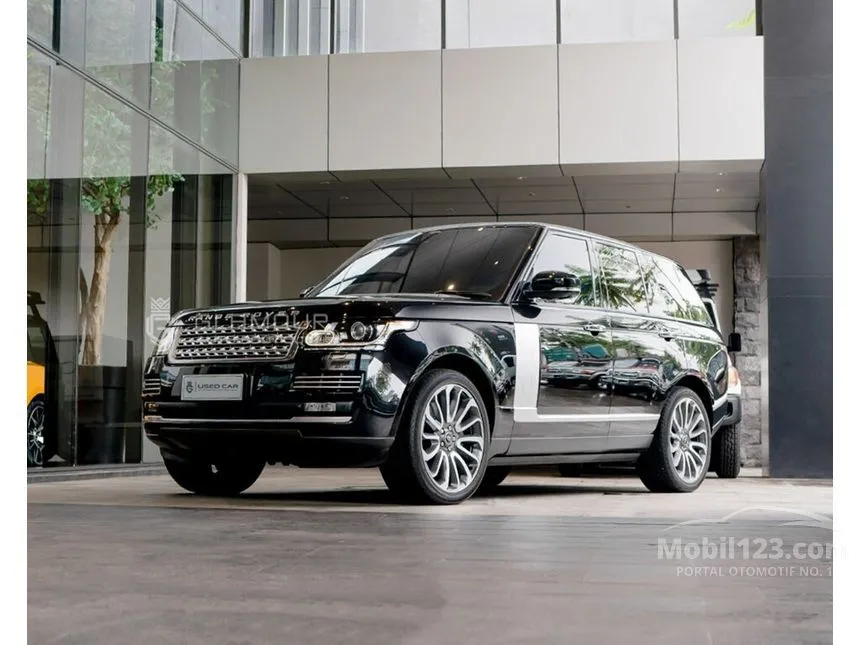 Jual Mobil Land Rover Range Rover 2014 Autobiography 5.0 di DKI Jakarta Automatic SUV Hitam Rp 1.950.000.000