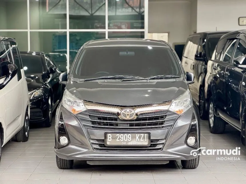 Jual Mobil Toyota Calya 2021 G 1.2 di Banten Automatic MPV Abu