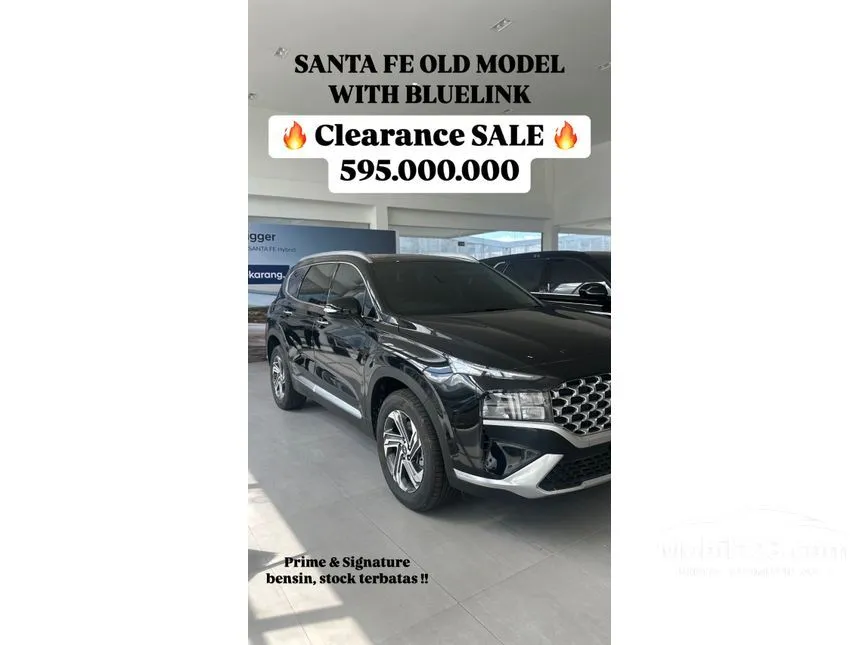 Jual Mobil Hyundai Santa Fe 2024 Signature 2.2 di DKI Jakarta Automatic SUV Hitam Rp 595.000.000