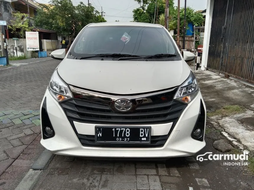 Jual Mobil Toyota Calya 2022 G 1.2 di Jawa Timur Manual MPV Putih Rp 145.000.000