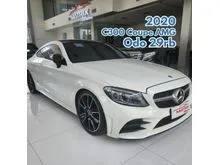 2019 Mercedes-Benz C300 2.0 AMG Line Coupe White on Black Facelift Mercy C 300 Coupe Putih