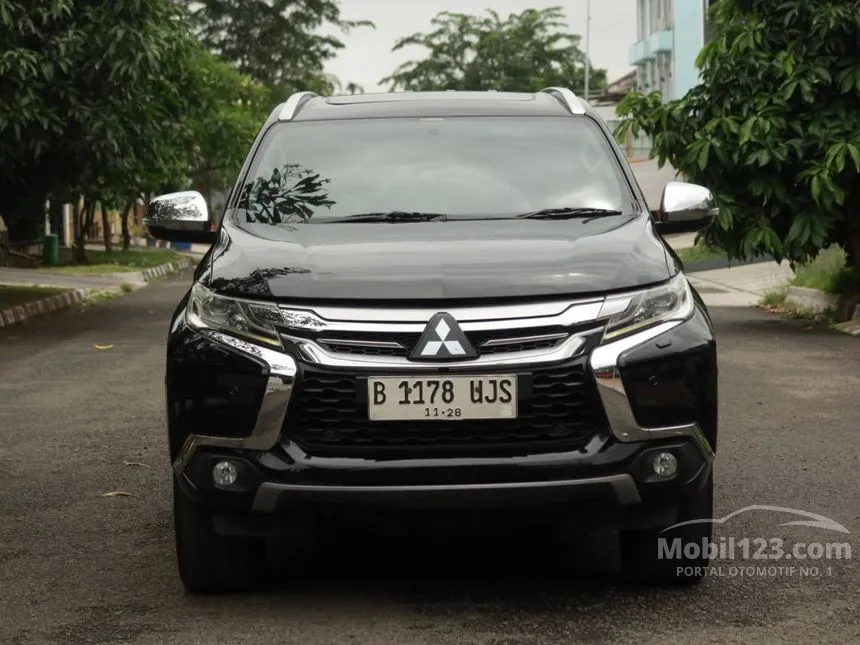 Jual Mobil Mitsubishi Pajero Sport 2018 Dakar 2.4 di Banten Automatic SUV Hitam Rp 450.000.000