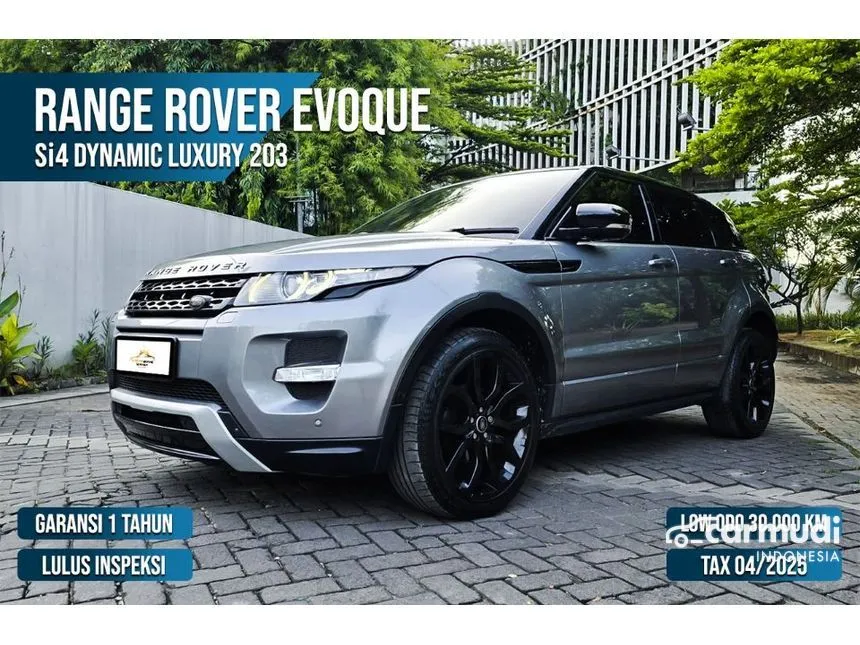 Jual Mobil Land Rover Range Rover Evoque 2013 Dynamic Luxury Si4 2.0 di Banten Automatic SUV Abu