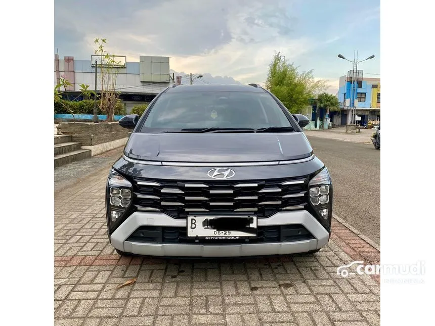 Jual Mobil Hyundai Stargazer X 2024 Prime 1.5 di Jawa Barat Automatic Wagon Abu