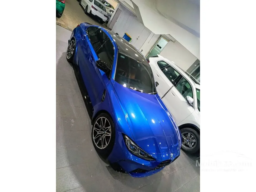 Jual Mobil BMW M3 2023 Competition 3.0 di Banten Automatic Sedan Biru Rp 2.563.000.000