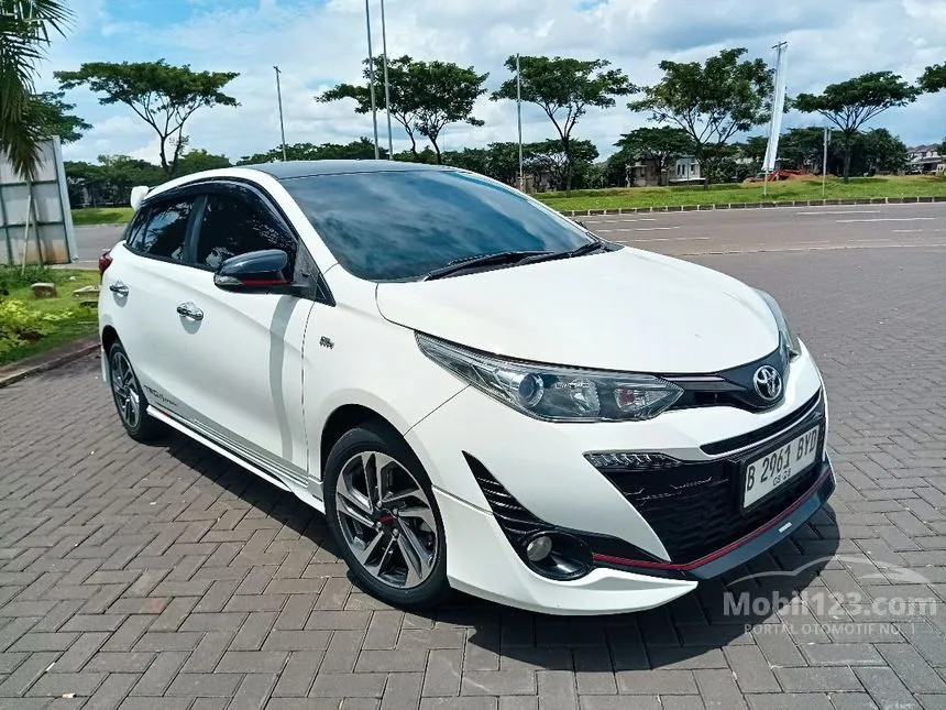 Jual Mobil Toyota Yaris 2018 TRD Sportivo 1.5 di Banten Automatic Hatchback Putih Rp 195.500.000