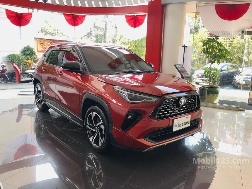 Jual Mobil Toyota Yaris Cross 2024 S GR Parts Aero Package 1.5 di Jawa Barat Automatic Wagon Merah Rp 328.000.000