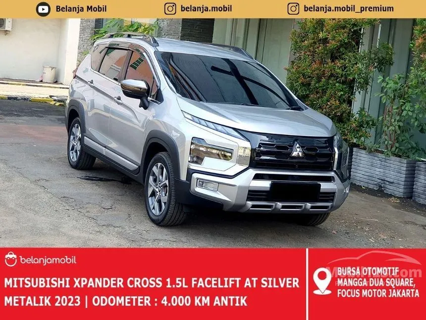 Jual Mobil Mitsubishi Xpander 2023 CROSS 1.5 di DKI Jakarta Automatic Wagon Silver Rp 281.000.000