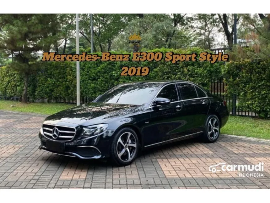 2019 Mercedes-Benz E300 Avantgarde SportStyle Sedan