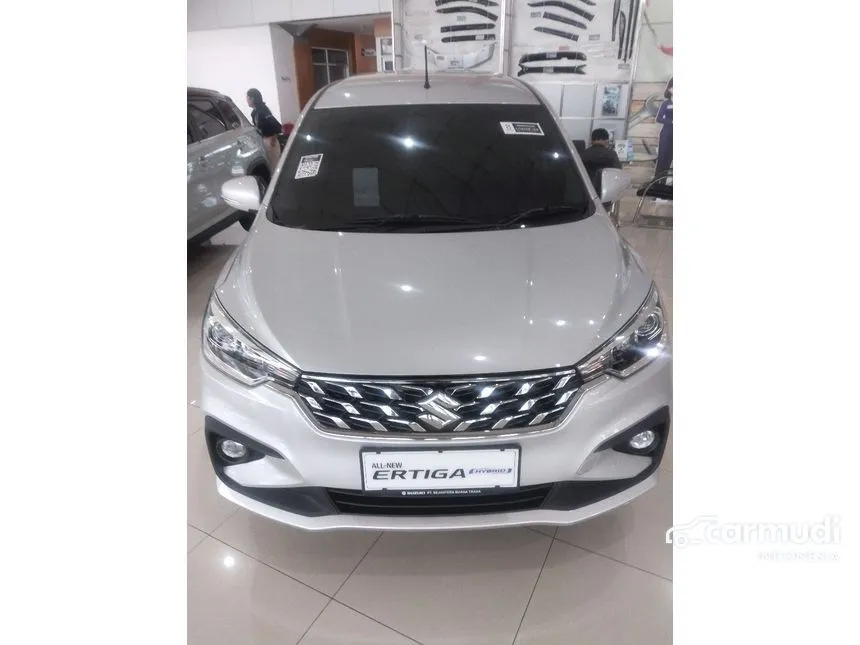 Jual Mobil Suzuki Ertiga 2024 GX Hybrid 1.5 di Banten Manual MPV Silver Rp 185.600.000