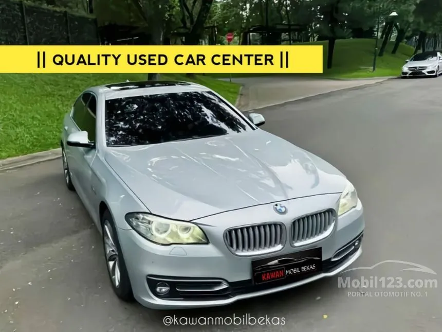 Jual Mobil BMW 520i 2015 Modern 2.0 di DKI Jakarta Automatic Sedan Silver Rp 338.000.000