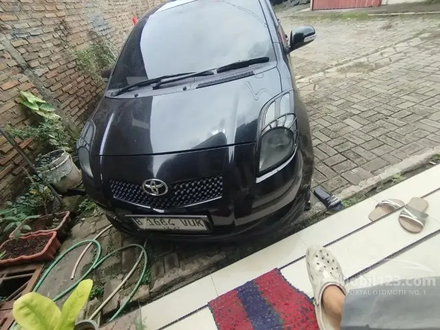 Jual Mobil Toyota Yaris 2007 S 1.5 di Banten Automatic Hatchback Hitam Rp 77.000.000