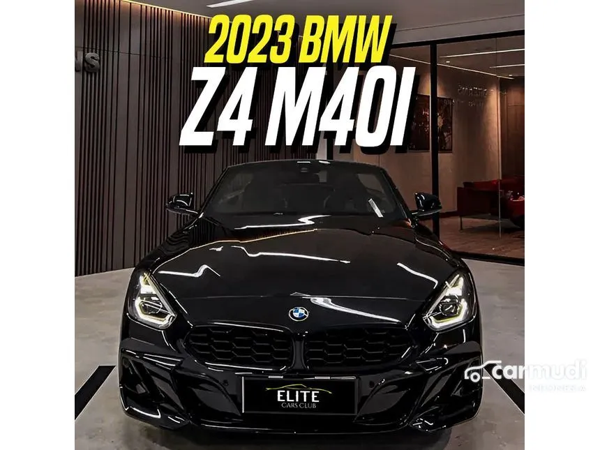 Jual Mobil BMW Z4 2023 M40i 3.0 di DKI Jakarta Automatic Convertible Hitam Rp 1.495.000.000