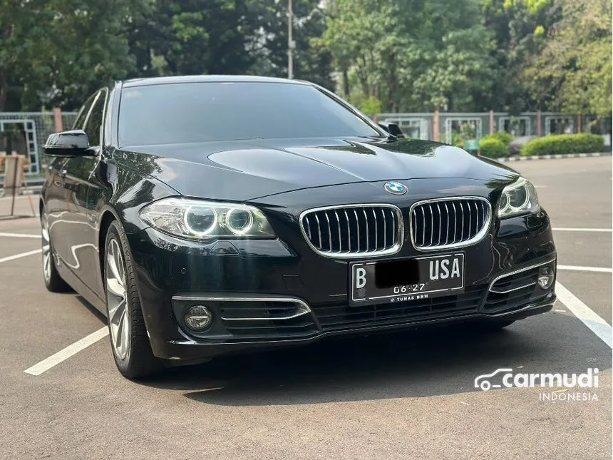 Jual Mobil BMW 520i 2016 Luxury 2.0 di DKI Jakarta Automatic Sedan Hitam Rp 419.000.000