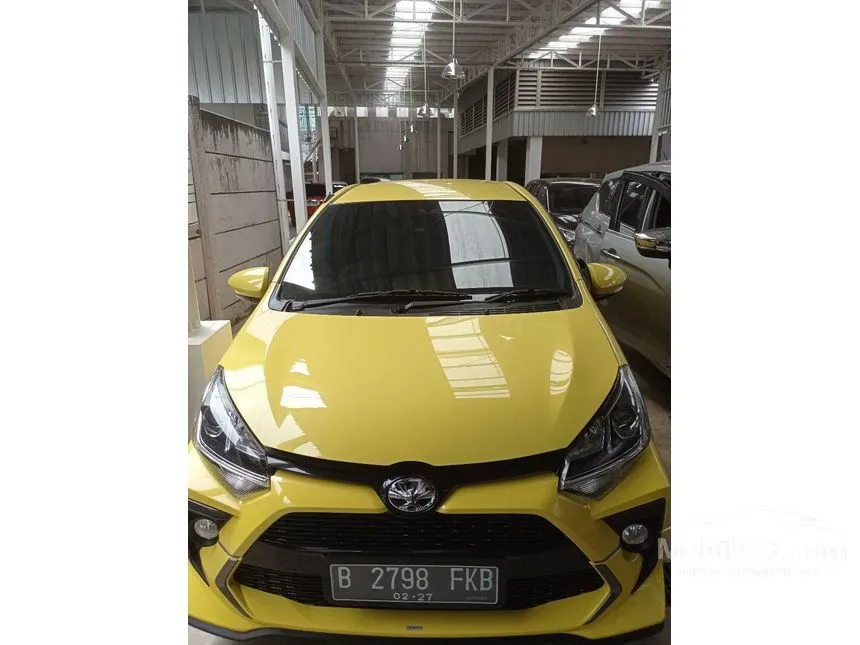 Jual Mobil Toyota Agya 2022 GR Sport 1.2 di Jawa Barat Manual Hatchback Kuning Rp 128.000.000