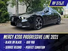2021 Mercedes-Benz A200 1.3 progressive line Sedan Black Hitam Mercy A 200